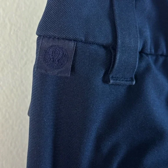 Lululemon Shorts Men's 33 Navy Performance Golf commission Wicking Classic ABC - Picture 2 of 7